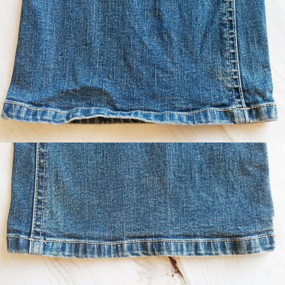 TILT Vintage Medium-Dark Wash Flare Jeans Size 3 Regular - Picture 8 of 12